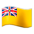 🇳🇺 Emoji Bandera: Niue en Samsung Experience 8.0.