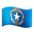 🇲🇵 Emoji Bandera: Islas Marianas Del Norte en Samsung Experience 8.0.