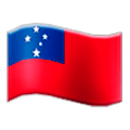 🇼🇸 Emoji Bandera: Samoa en Samsung Experience 8.0.