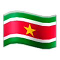 🇸🇷 Emoji Bandera: Surinam en Samsung Experience 8.0.