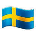 🇸🇪 Emoji Bandera: Suecia en Samsung Experience 8.0.