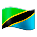 🇹🇿 Emoji Bandeira: Tanzânia na Samsung Experience 8.0.