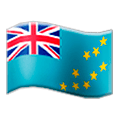 🇹🇻 Emoji Bandera: Tuvalu en Samsung Experience 8.0.
