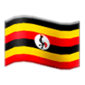 🇺🇬 Emoji Bandera: Uganda en Samsung Experience 8.0.