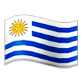 🇺🇾 Emoji Bandera: Uruguay en Samsung Experience 8.0.