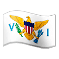 Émoji 🇻🇮 Drapeau : Îles Vierges Des États-Unis sur Samsung Experience 8.0.