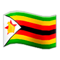 🇿🇼 Emoji Bandera: Zimbabue en Samsung Experience 8.0.