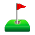 Émoji ⛳ Drapeau De Golf sur Samsung Experience 8.0.