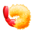 Emoji 🍤 Gambero Fritto su Samsung Experience 8.0.