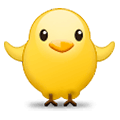 🐥 Emoji Küken von vorne Samsung Experience 8.0.