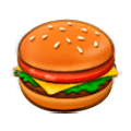 Emoji 🍔 Hamburger su Samsung Experience 8.0.
