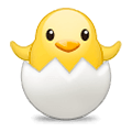 Emoji 🐣 Pulcino Che Nasce su Samsung Experience 8.0.
