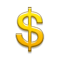 💲 Emoji Símbolo De Dólar en Samsung Experience 8.0.