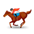 🏇🏽 Emoji Corrida De Cavalos: Pele Morena na Samsung Experience 8.0.
