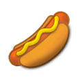 Émoji 🌭 Hot Dog sur Samsung Experience 8.0.