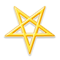 Émoji ⛧ Pentagramme inversée sur Samsung Experience 8.0.