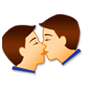 👨‍❤️‍💋‍👨 Emoji Beijo: Homem E Homem na Samsung Experience 8.0.