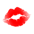 Émoji 💋 Trace De Rouge à Lèvres sur Samsung Experience 8.0.