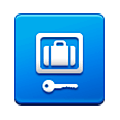 Emoji 🛅 Simbolo Del Deposito Bagagli su Samsung Experience 8.0.