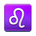 Emoji ♌ Segno Zodiacale Del Leone su Samsung Experience 8.0.