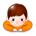 🙇‍♂️ Emoji Hombre Haciendo Una Reverencia en Samsung Experience 8.0.