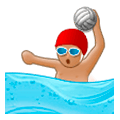 🤽🏽‍♂️ Emoji Wasserballspieler: mittlere Hautfarbe Samsung Experience 8.0.