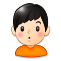 🙎🏻‍♂️ Emoji Hombre Haciendo Pucheros: Tono De Piel Claro en Samsung Experience 8.0.