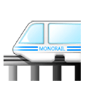 Émoji 🚝 Monorail sur Samsung Experience 8.0.