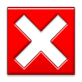 ❎ Emoji Kreuzsymbol im Quadrat Samsung Experience 8.0.