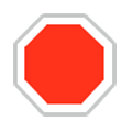 Emoji 🛑 Segnale Di Stop su Samsung Experience 8.0.