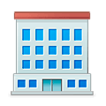 Emoji 🏢 Edificio su Samsung Experience 8.0.