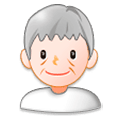 Émoji 👴 Homme âgé sur Samsung Experience 8.0.