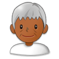 👴🏾 Emoji Homem Idoso: Pele Morena Escura na Samsung Experience 8.0.