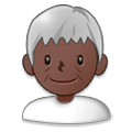 Emoji 👴🏿 Uomo Anziano: Carnagione Scura su Samsung Experience 8.0.