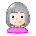 👵 Emoji Anciana en Samsung Experience 8.0.