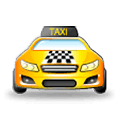 Émoji 🚖 Taxi De Face sur Samsung Experience 8.0.