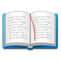 Emoji 📖 Libro Aperto su Samsung Experience 8.0.