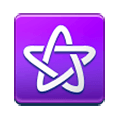 ⚝ Emoji Estrella blanca contorneada en Samsung Experience 8.0.