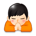 🙏🏻 Emoji Manos En Oración: Tono De Piel Claro en Samsung Experience 8.0.