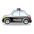 🚓 Emoji Coche De Policía en Samsung Experience 8.0.