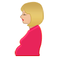 🤰🏼 Emoji Mujer Embarazada: Tono De Piel Claro Medio en Samsung Experience 8.0.