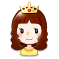 Émoji 👸 Princesse sur Samsung Experience 8.0.