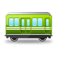 Émoji 🚃 Wagon sur Samsung Experience 8.0.
