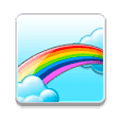 Emoji 🌈 Arcobaleno su Samsung Experience 8.0.