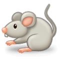 Emoji 🐀 Ratto su Samsung Experience 8.0.