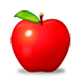 Émoji 🍎 Pomme Rouge sur Samsung Experience 8.0.