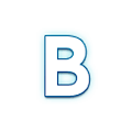 Emoji 🇧 Lettera simbolo indicatore regionale B su Samsung Experience 8.0.
