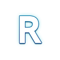 🇷 Emoji Indicador regional símbolo letra R en Samsung Experience 8.0.