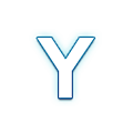 Emoji 🇾 Lettera simbolo indicatore regionale Y su Samsung Experience 8.0.