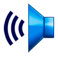Emoji 🕪 Altoparlante destro con tre onde sonore su Samsung Experience 8.0.